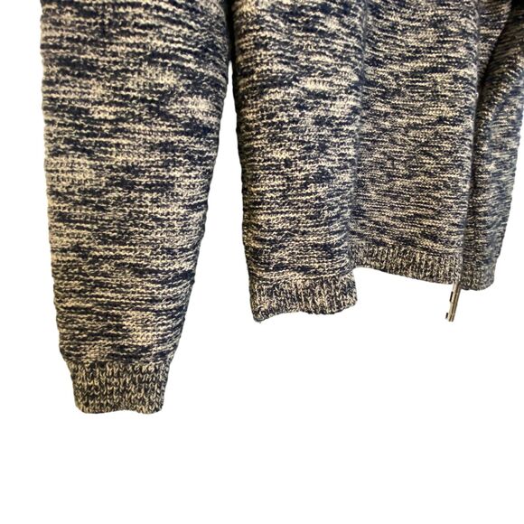 J. CREW Women Blue Marbled Pullover Sweater Small - Picture 3 of 9